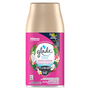 جليد عبوة إعادة تعبئة معطر جو برائحة الزهور الاستوائية - 269 مل