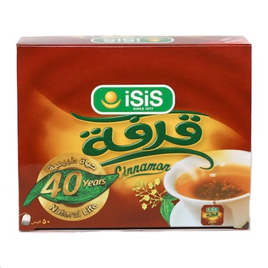 Isis Cinnaman Flavour Herbal Tea Bags - 50 Sachets