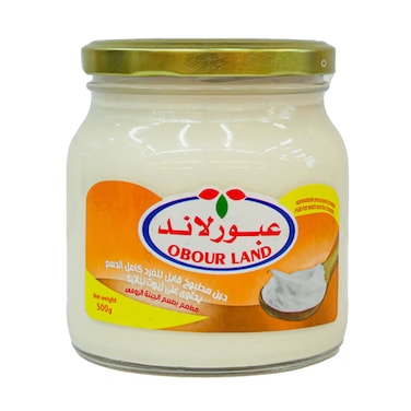 عبور لاند جبنة مطبوخة قابلة للدهن بطعم الرومي - 500 جرام