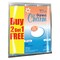Samita Charm Round Cotton Pads, 80 Pieces - Pack of 2+1