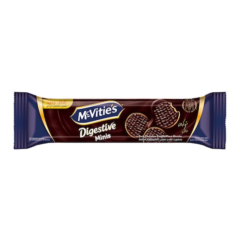 McVitie&#39;s Digestive Mini Biscuits With Dark Chocolate - 8 Pieces
