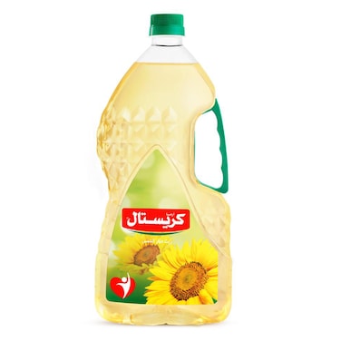 زيت عباد الشمس من كرستال - 2.2 لتر