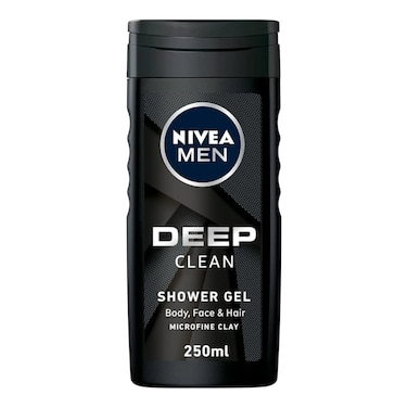 Nivea Men Deep Clean Shower Gel - 250ml