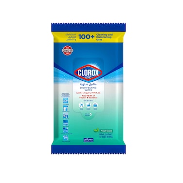 Clorox Disinfecting Wipes Fresh Scent - 10 Wipes