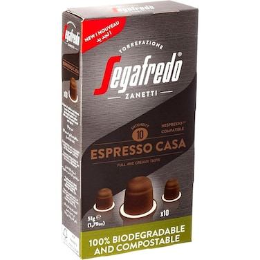 سيجافريدو كازا كابسولات إسبريسو - 51جم - 10 كابسولات