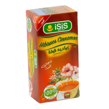 iSiS Natural Herbal Cinnamon &amp; Hibiscus - 20 Bag