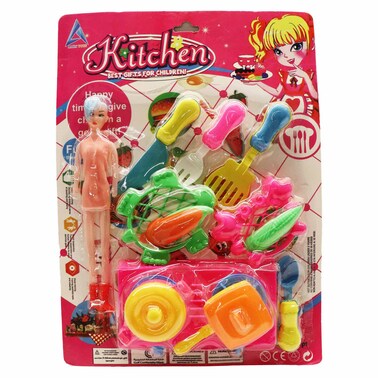 مجموعة ألعاب مطبخ للأطفال