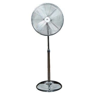 مروحة ستاند بي تي سي 16 بوصة - رمادي - SF40STS16