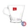 Blinkmax Glass Cup Set - 175 ml - 6 Pieces - KTZB98