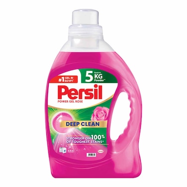 Persil Automatic Laundry Liquid Detergent for White Clothes - Rose - 2.6 Liter