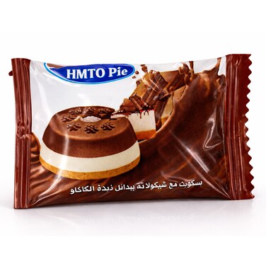 Hmto Pie Biscuits White Chocolate and Strawberry - 8 gram