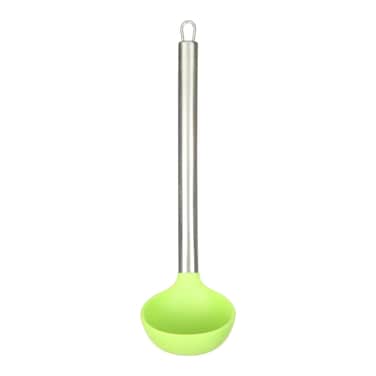 مغرفة سيليكون بيد ستانلس ستيل ايه وان