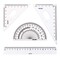 Deli Drafting Set - 4 Pieces