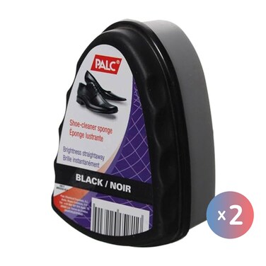 Palc Shoe Shine Sponge - 2 Piece