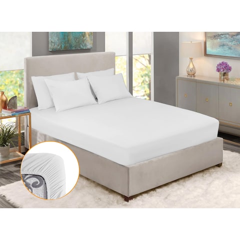 4Bed Fitted Bed Sheet - 120 * 200 Cm - White