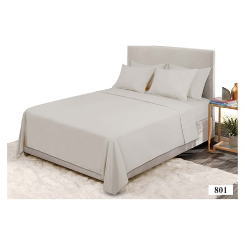 4Bed Fitted Bed Sheet - 120 * 200 Cm - Off white