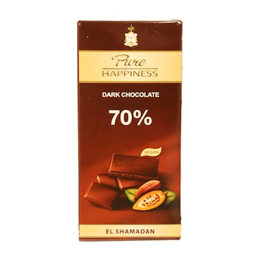 الشمعدان بيور هابينيس شوكولاتة داكنة