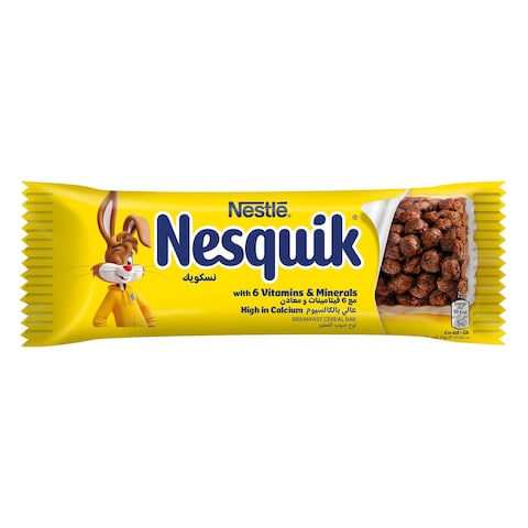Nestle Nesquik Chocolate Cereal Bar - 25 gram