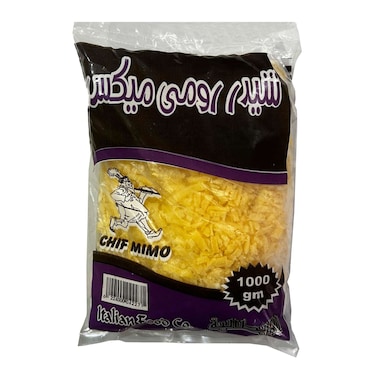 Chef Mimo Shredded Cheddar Cheese - 1 Kg