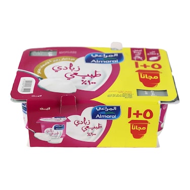 المراعي زبادي لايت - 105 جرام - 6 قطع