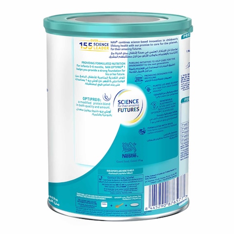 Nan Optipro 1 Infant Formula Powder From birth to 6 months - 800 gram