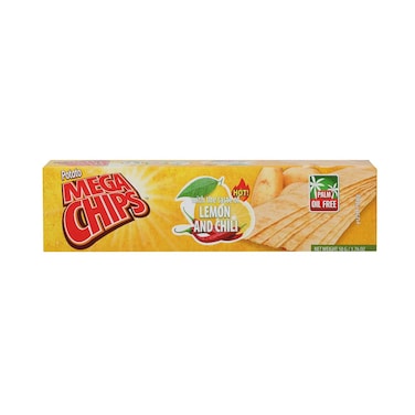 Mega Chips Lemon and Chili Potato Chips - 50 gm