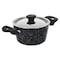 Top Chef Granite Pot - 26 Cm - Black