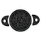 Top Chef Granite Pot - 26 Cm - Black