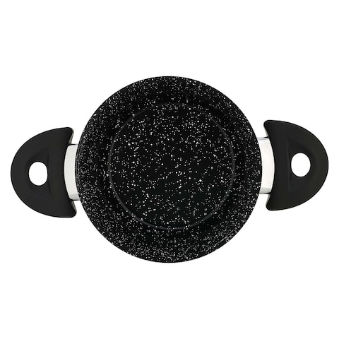 Top Chef Granite Pot - 26 Cm - Black