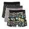Dice DM201 Printed Boxer For Men - 3XL - 3 Pieces