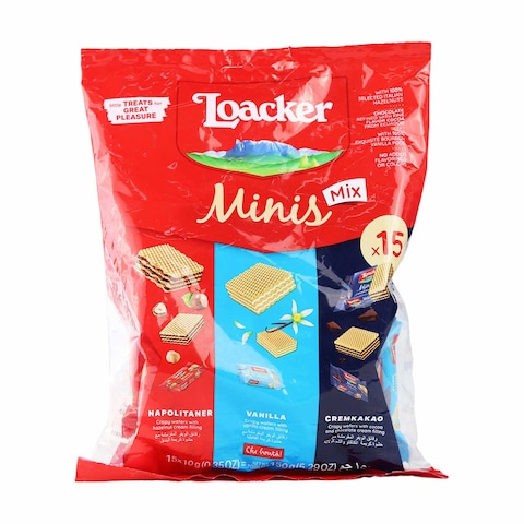Loacker Minis Mix Biscuit - 150 gram