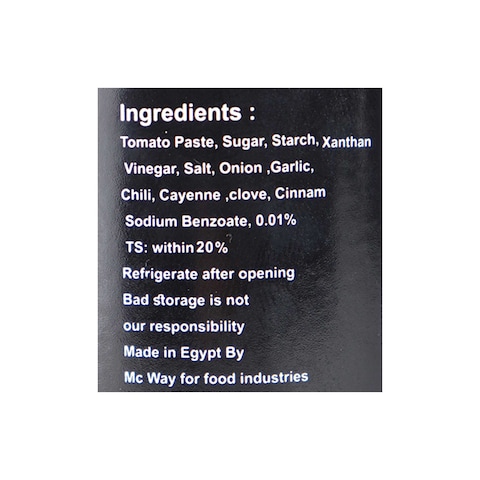 Mc Sauce Hot Ketchup - 265 gram