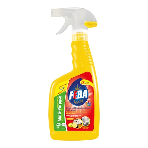 Feba Multi Purpose Cleaner - Lemon Scent - 635 gram