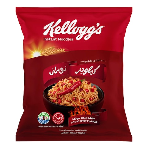 Kellogg&#39;s Noodles Hot Spicy Flavor - 70 gram