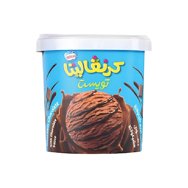 آيس كريم الشوكولاتة كارنافاليتا بصوص الشوكولاتة - 850 مل