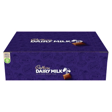 كادبري ديري ميلك شوكولاتة سادة - 30 جرام - 12 بار