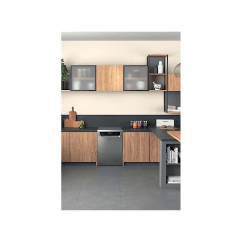 Ariston Dishwasher 15 Persons 10 Programs Digital - Inox - LFP 5P31 WLT X