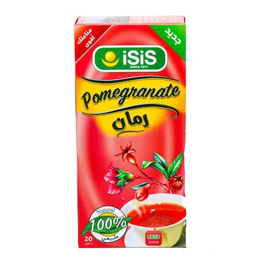 Isis Pomegranate Herbs Tea - 20 Bags