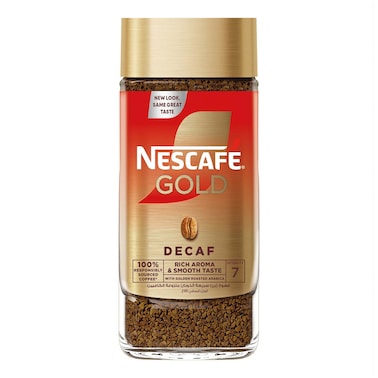 نسكافيه جولد قهوة سريعة التحضير خالية من الكافيين - 95 جم