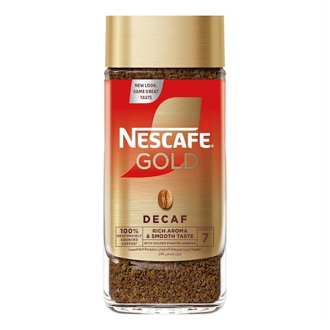 Nescafe Gold Instant Coffee Decaf - 95 gm