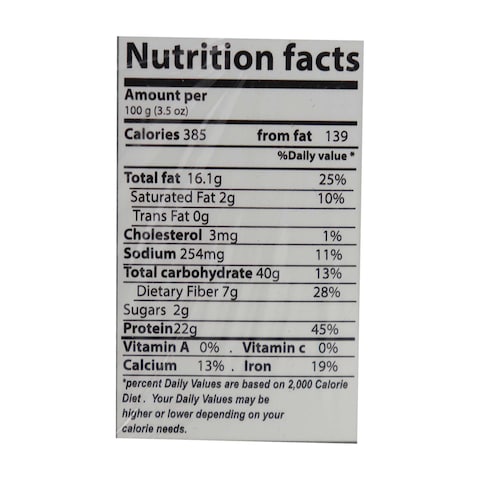 Sally&#39;s Healthy Crackers with Almond and Chia Seeds - 100 gram