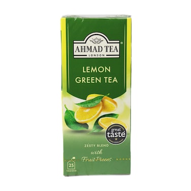 أحمد تي شاي أخضر بالليمون - 25 كيس
