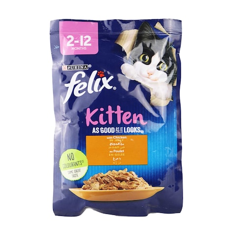Purina Flex Junior As Good As it Looks Chicken Pouch - 85 Gm