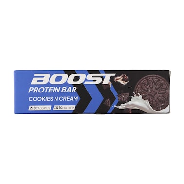 The Good Habits Boost Cookies N Cream Protein Bar - 60 gram