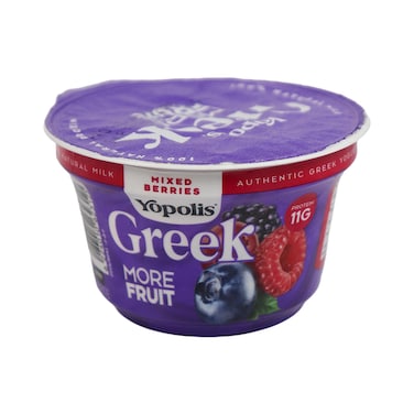 Yopolis Greek Yogurt with Mixed Berries - 150 gram