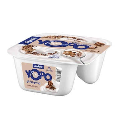 Yopolis Yopo Greek Yogurt with Granola Chocolate - 145 gram
