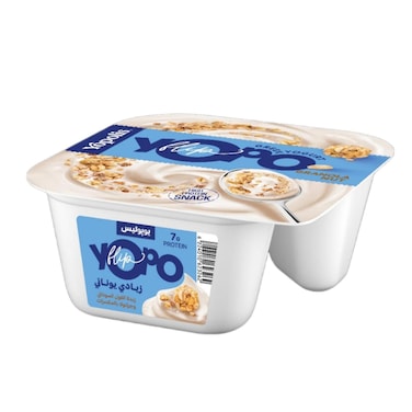Yopolis Greek Yogurt with Peanut Butter and Granola Nut - 145 gram