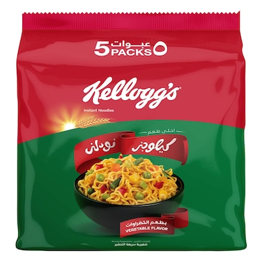 كيلوجز نودلز بطعم الخضار - 70 جرام - 5 كيس