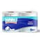 White Toilet Tissue Roll Compressed - 2 Rolls