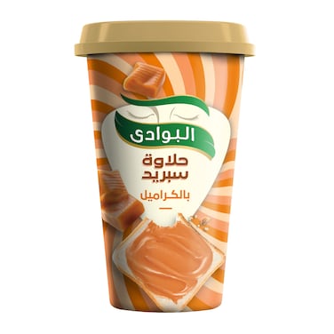 البوادي حلاوة سبريد بالكراميل - 300 جرام